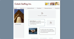Desktop Screenshot of cobaltstaffing.com
